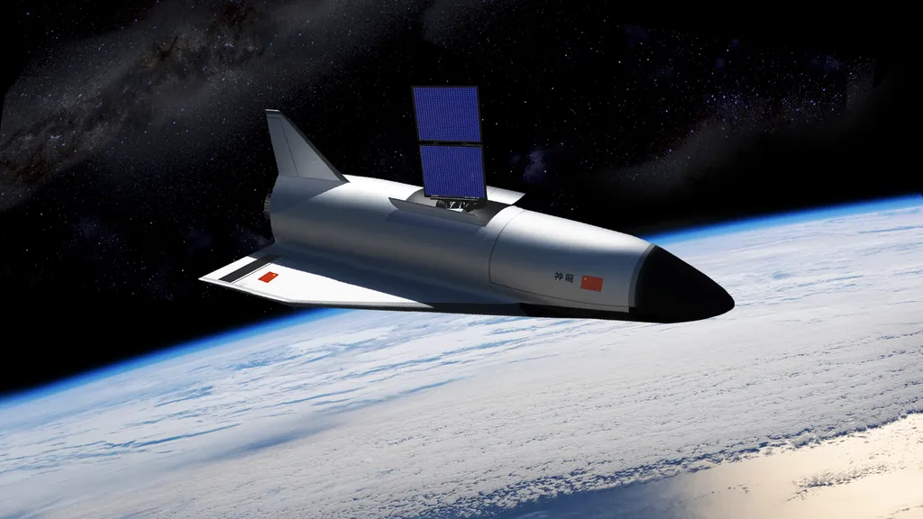 Chinas Secret Space Plane Shenlong Releases New Unidentified Object in Orbit