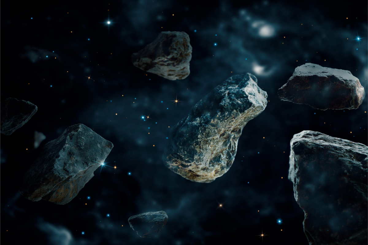 Mining Asteroid Carbonaceous: Forging Return Rocket Fuel