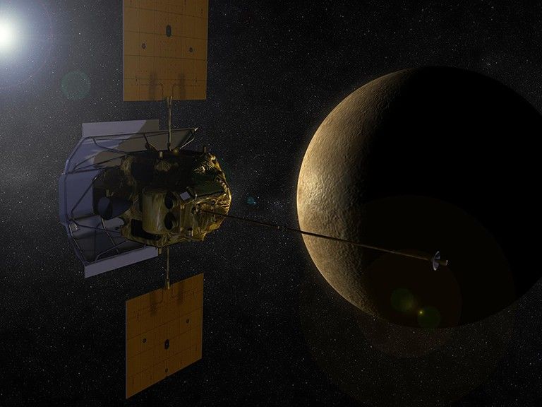 The MESSENGER Spacecraft: How We First Mapped Planet Mercury