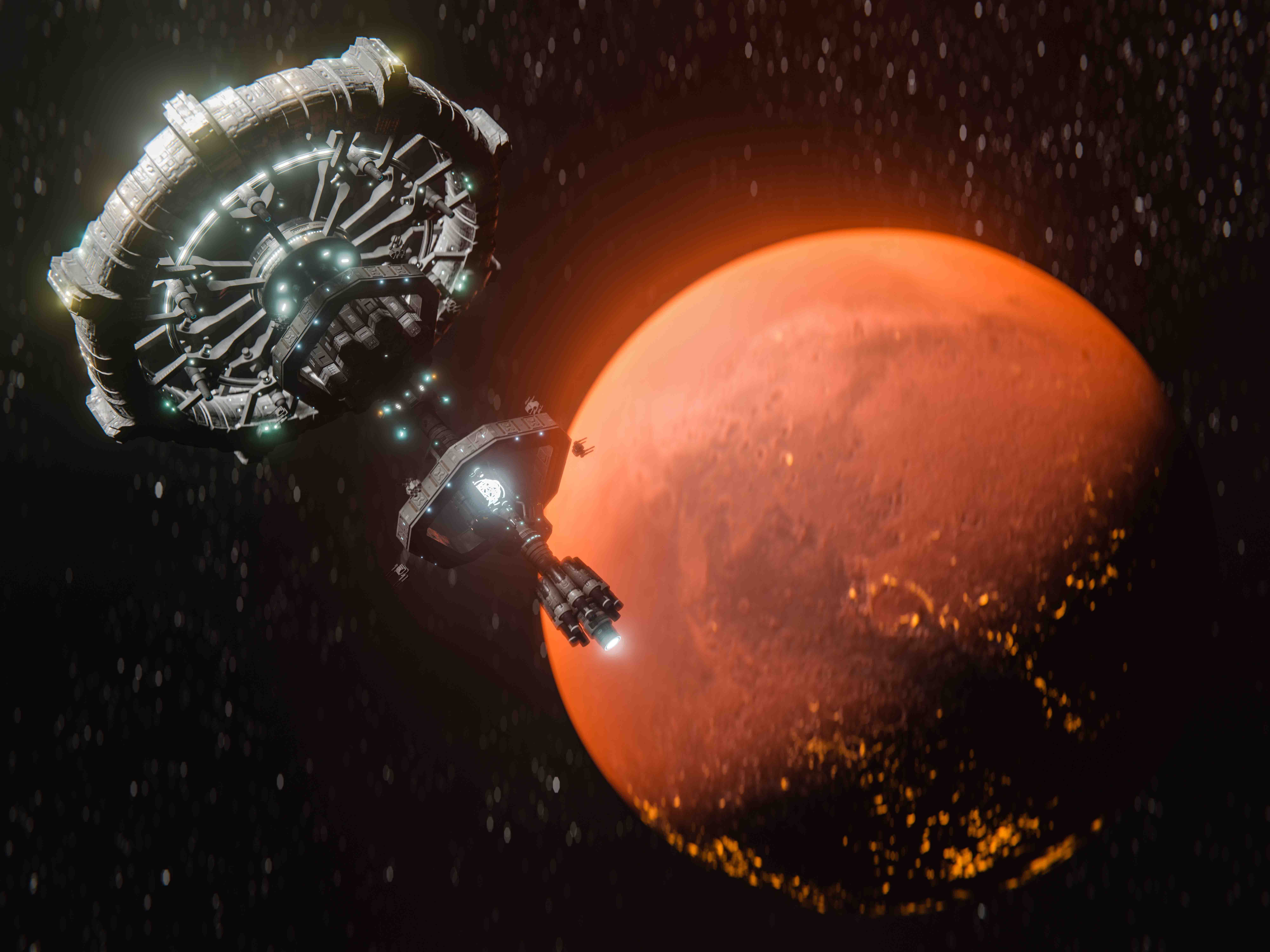 The Geopolitics of Civil Space Exploration on the Moon and Mars