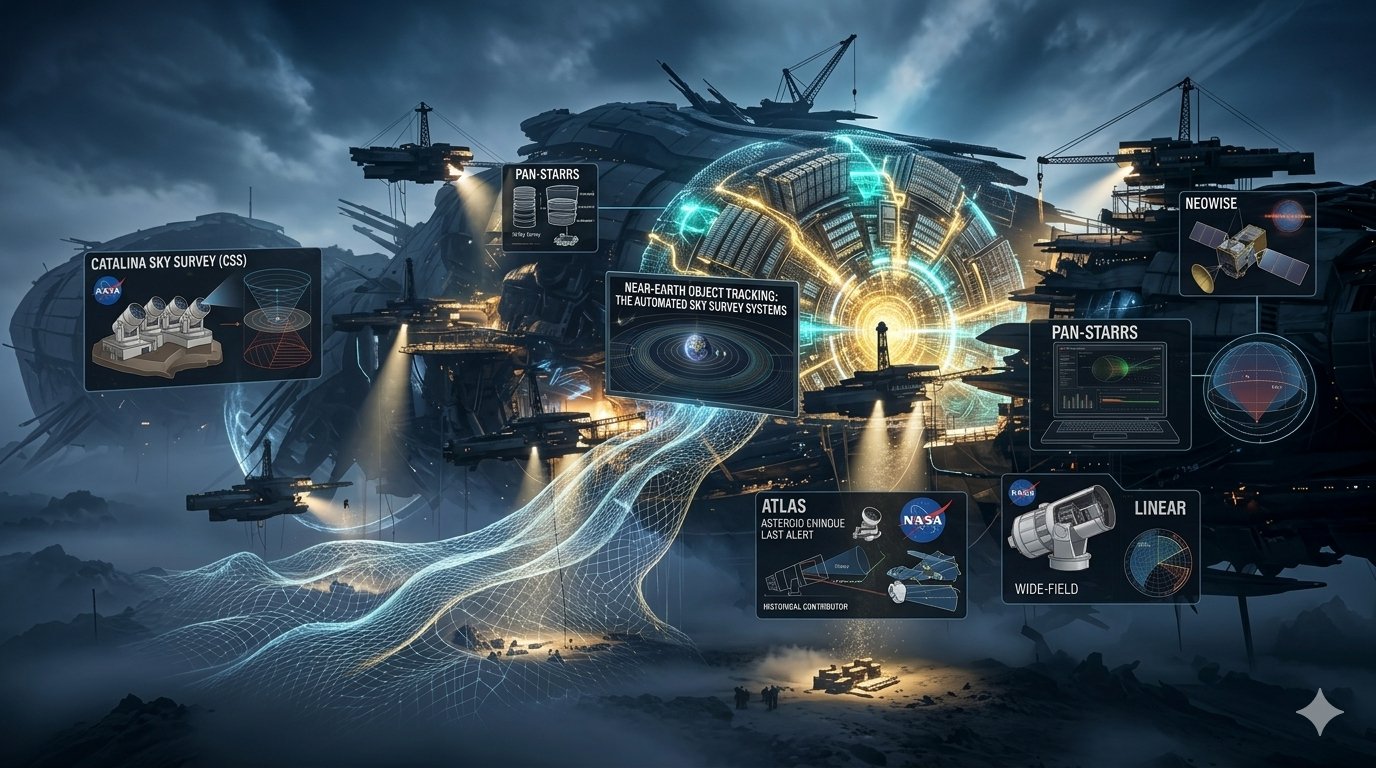 Near-Earth Object Tracking: The Automated Sky Survey Systems