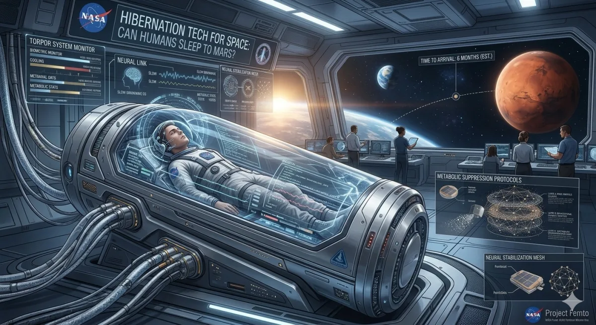 Hibernation Tech for Space: Can Humans Sleep to Mars?