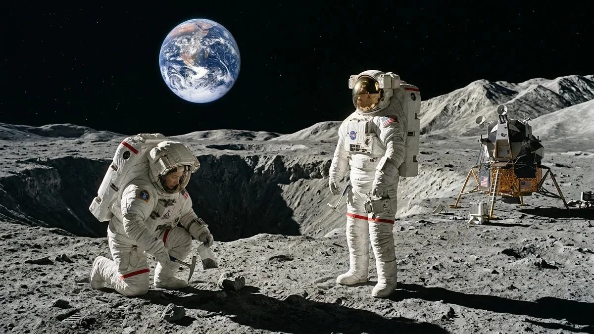 Can Earth Microbes Survive the Lunar South Pole Environments?