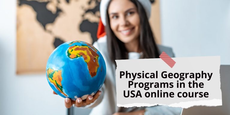 Physical Geography Programs in the USA online course