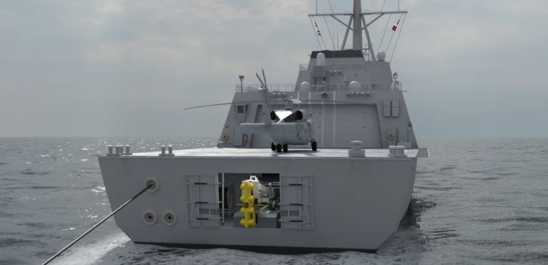 Thales Delivers Revolutionary CAPTAS-4 Sonar System to U.S. Navy -photo credit Thales