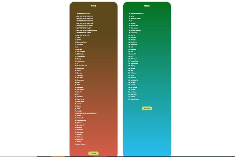 sltv Nigeria Channel list