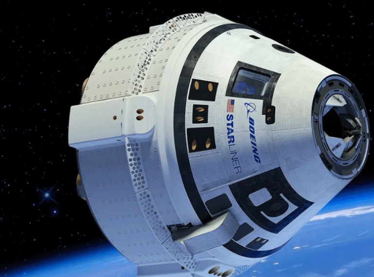 The CST-100 Starliner's orbital flight test. Credit: Boeing.