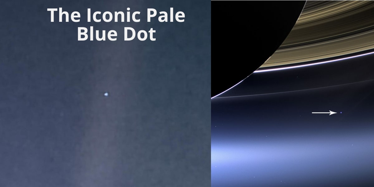 The Iconic Pale Blue Dot