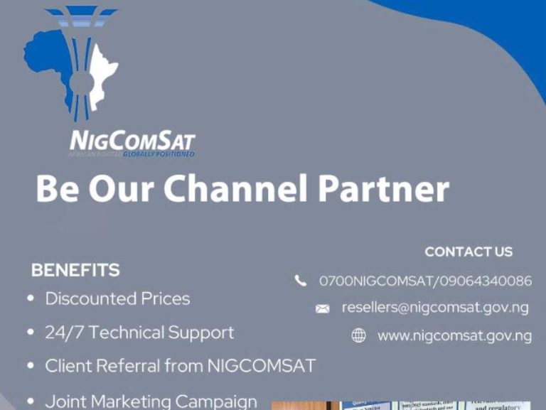 nigcomsat channel partner