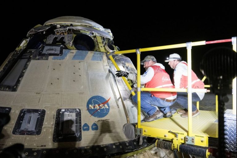 Uncrewed Boeing Starliner Lands in New Mexico After Milestone Flight